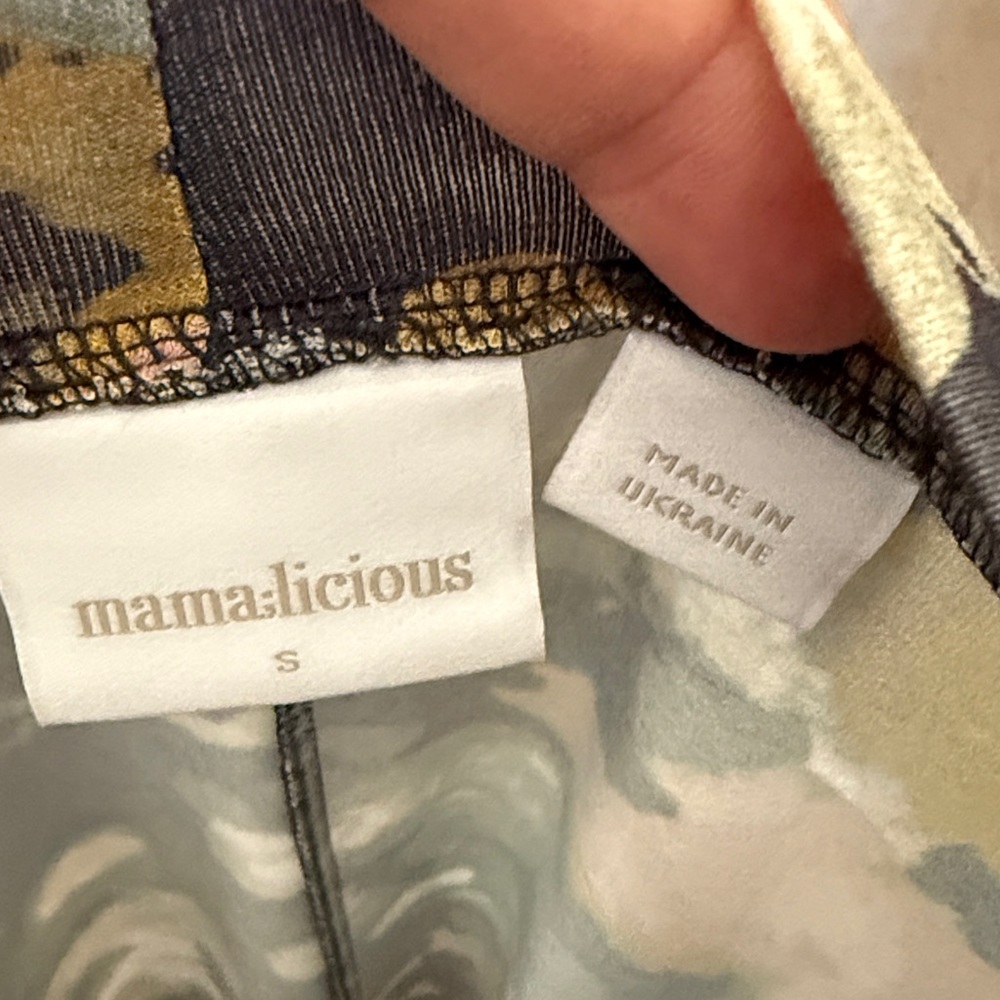 Mamalicious Camouflage Dress
